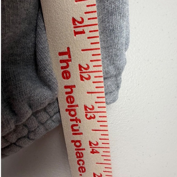 Free People Movement Heather Grey Relaxed Fleece Jogger Sweatpants Women Small - Picture 7 of 7